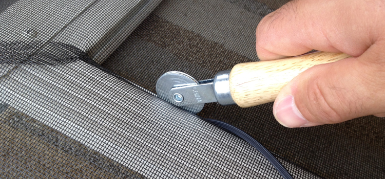 metal screen door repair in Westchester